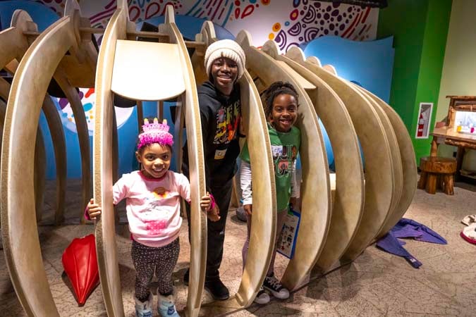 Kids at the MN Children's Museum.